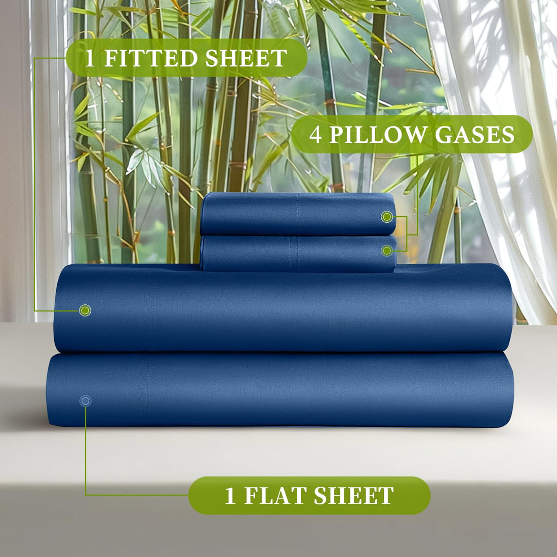 Shilucheng Egyptian Cotton Sheets – Queen