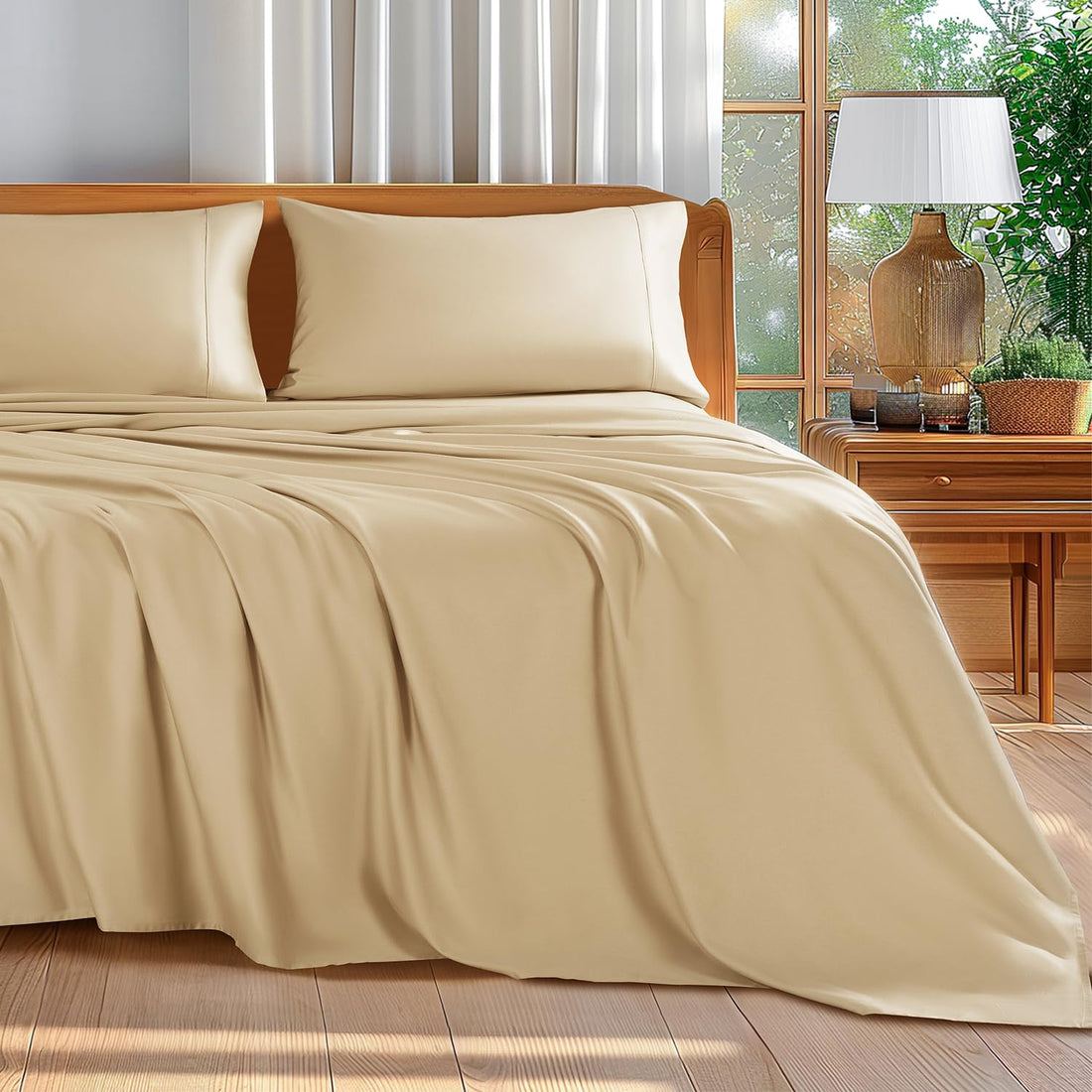 Shilucheng Egyptian Cotton Sheets – Queen