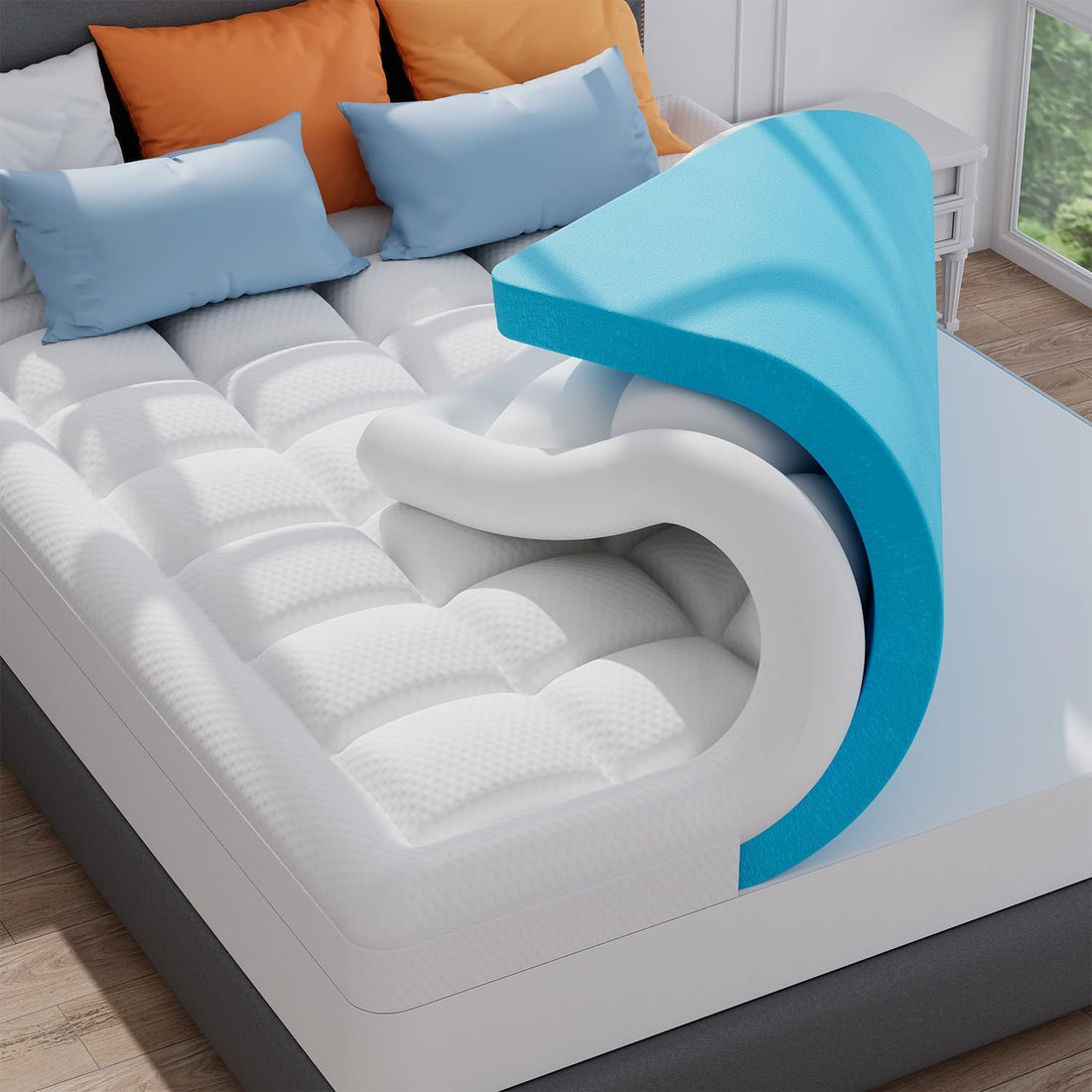 ELEMUSE 3" King Mattress Topper