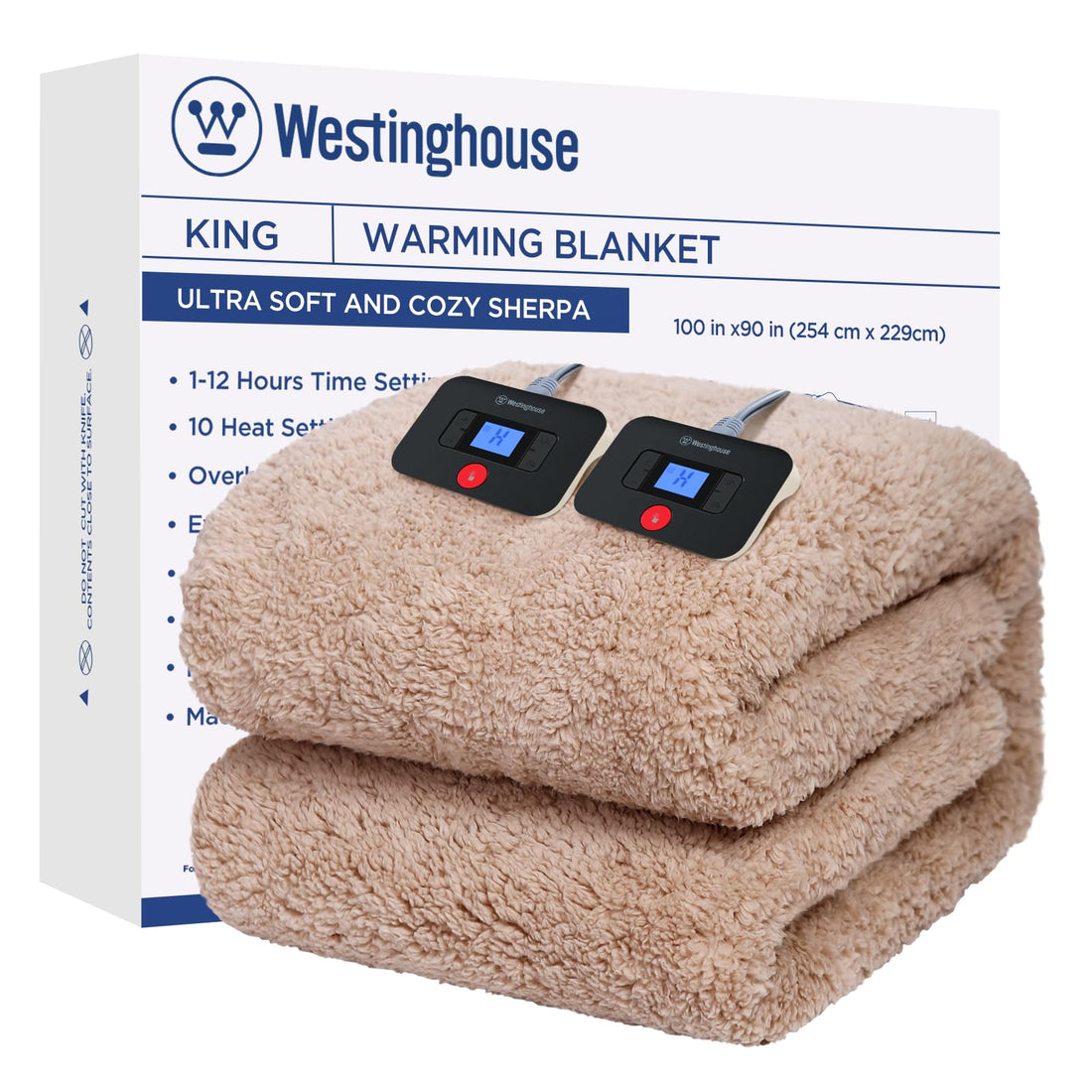 Westinghouse King Electric Blanket – Dark Grey