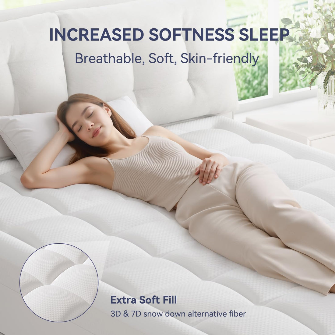 ELEMUSE 3" King Mattress Topper