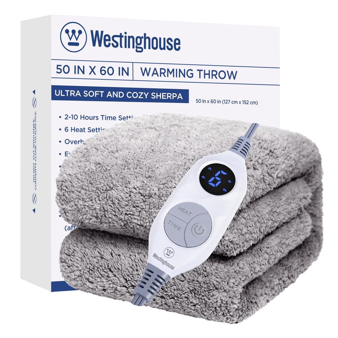 Westinghouse King Electric Blanket – Dark Grey