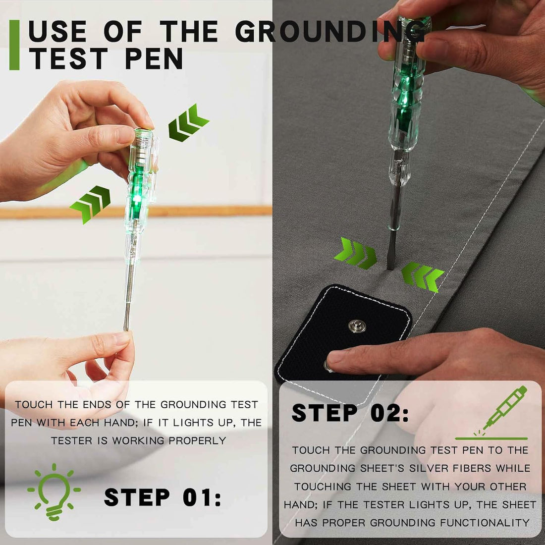 Grounding Sheets – King, Silver & Organic Cotton