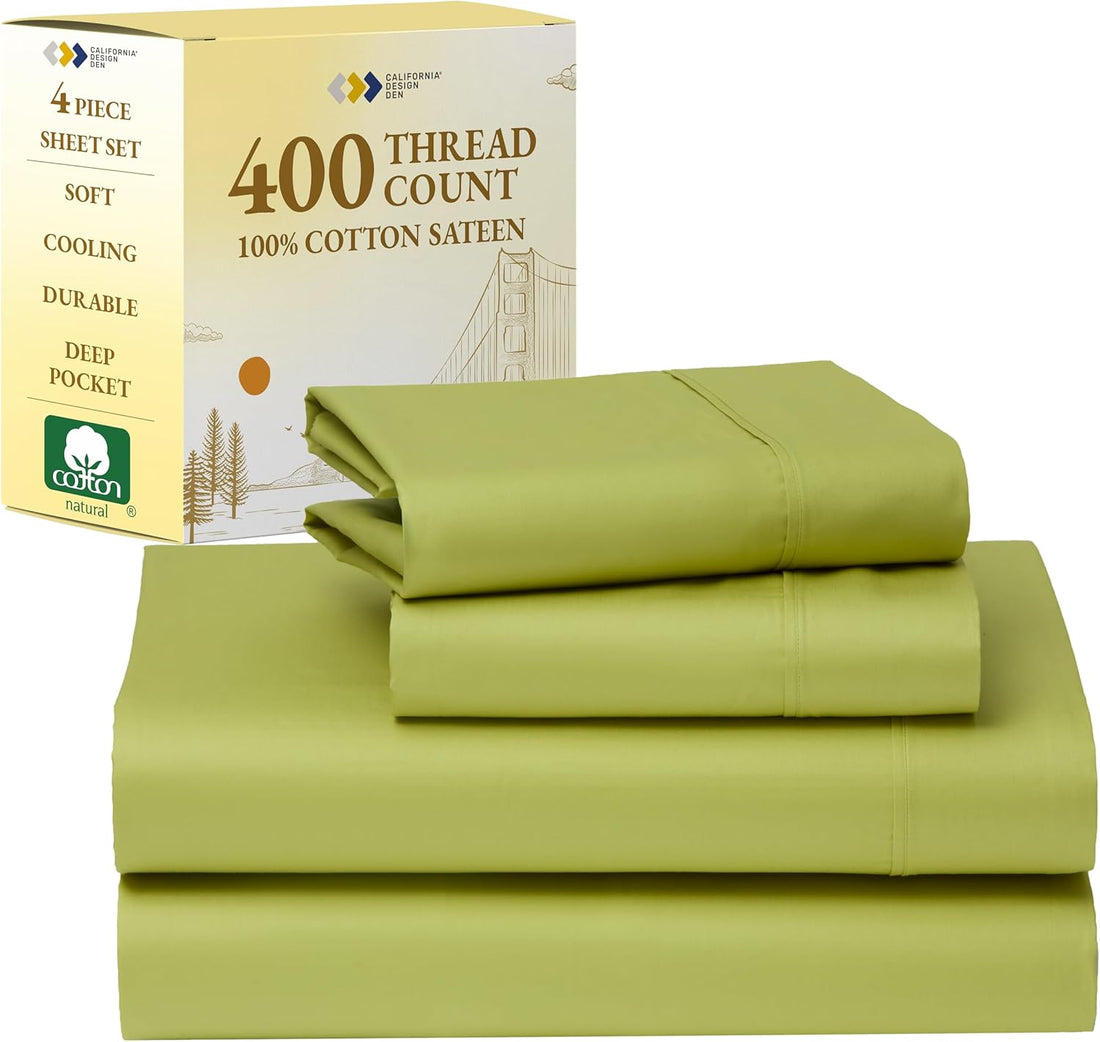 California Design Den Queen Sheets – 400 TC