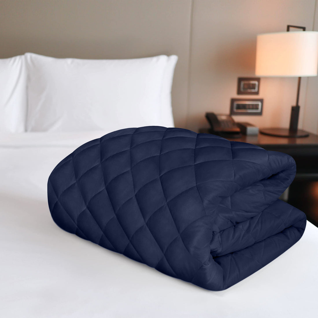 Utopia Quilted Mattress Pad – Queen, White