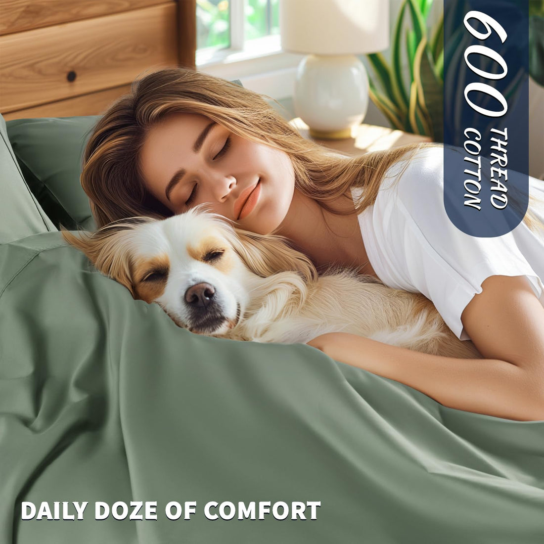 Shilucheng Egyptian Cotton Sheets – Queen