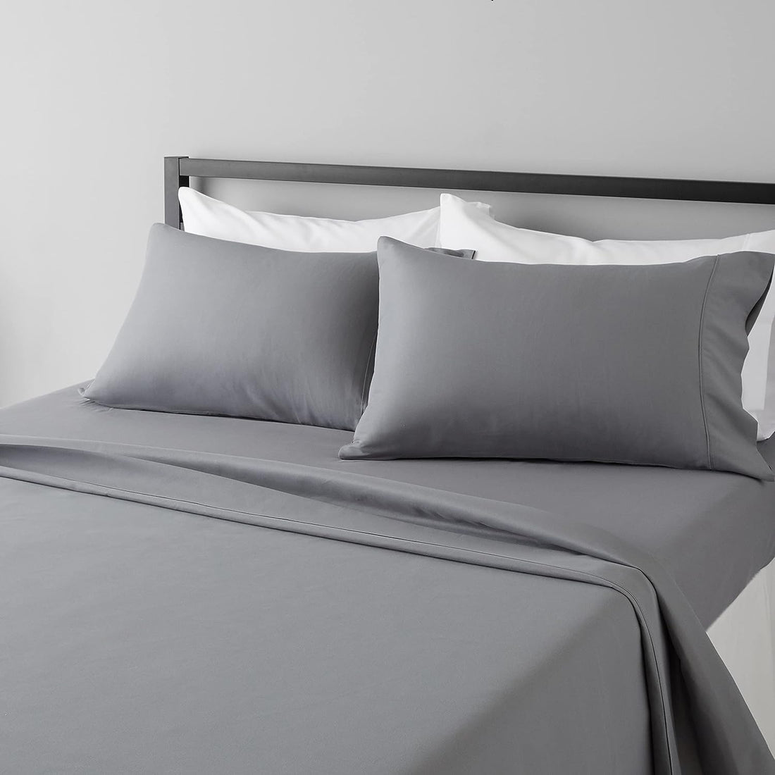 Amazon Basics Twin XL Sheet Set – Gray