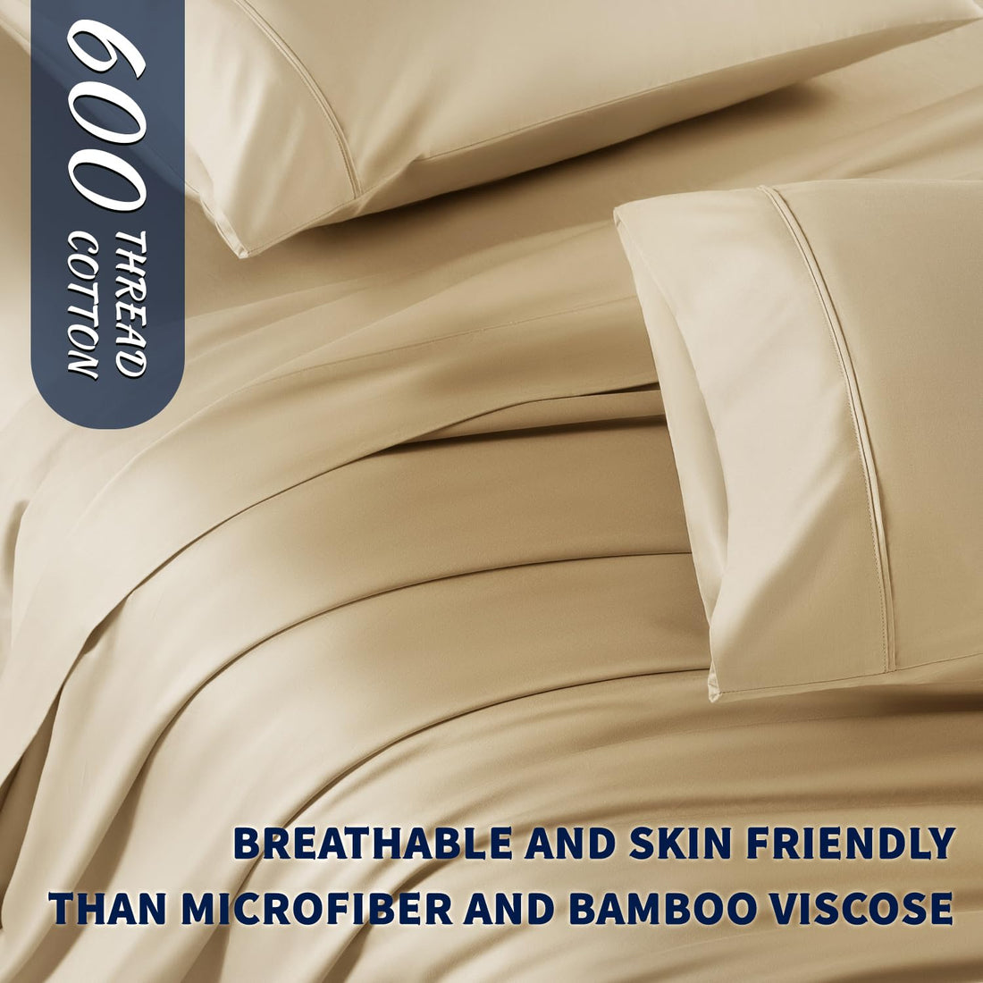 Shilucheng Egyptian Cotton Sheets – Queen