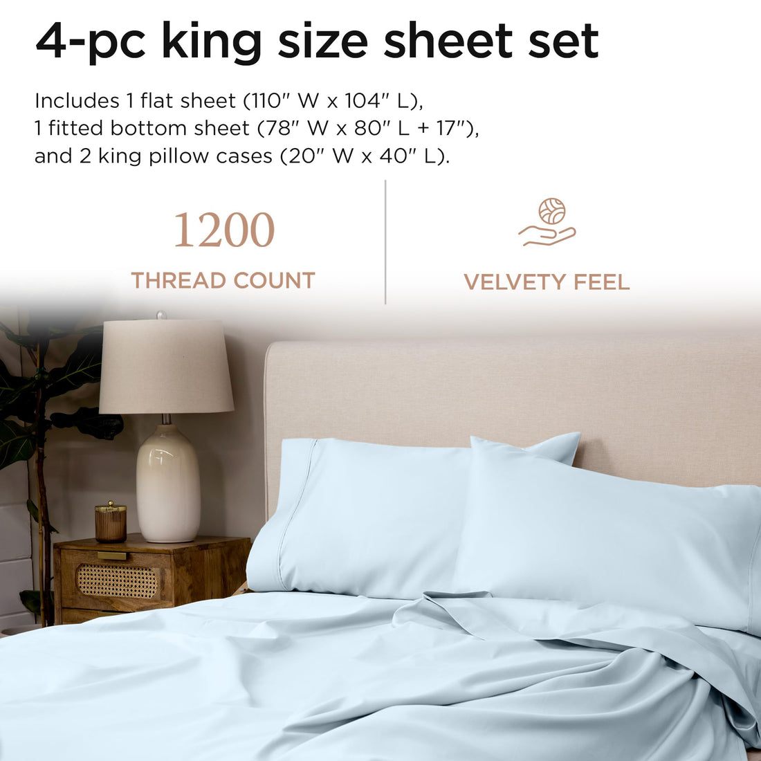 Threadmill Supima Cotton Sheet Set – Queen, White