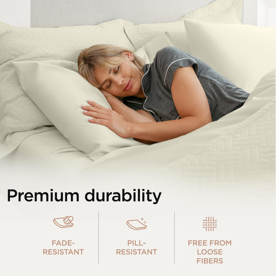 Threadmill Supima Cotton Sheet Set – Queen, White