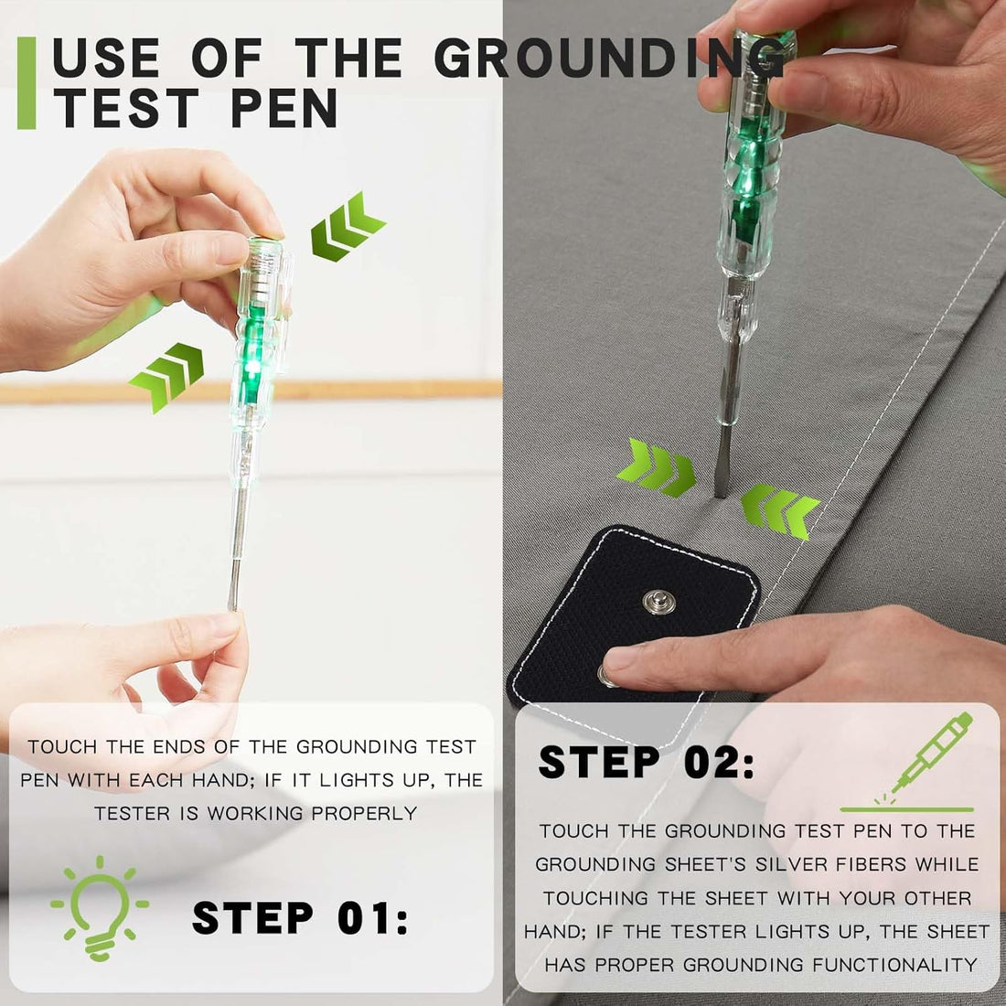 Grounding Sheets – King, Silver & Organic Cotton