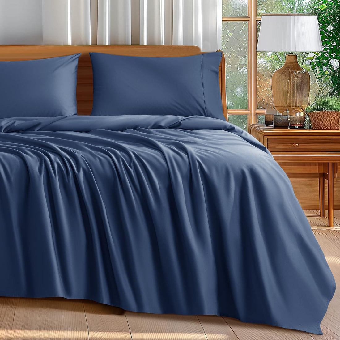 Shilucheng Egyptian Cotton Sheets – Queen