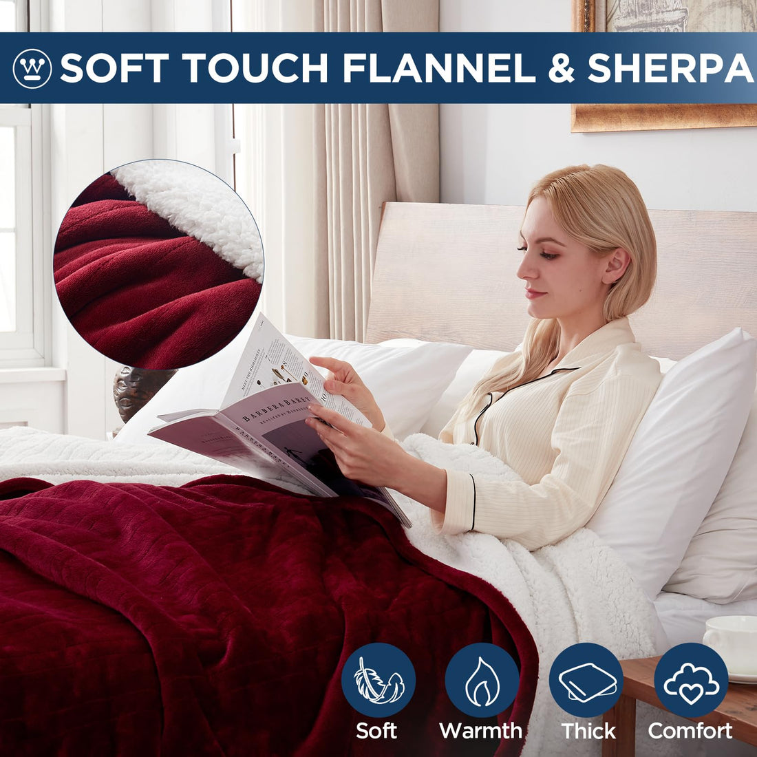 Westinghouse King Electric Blanket – Charcoal