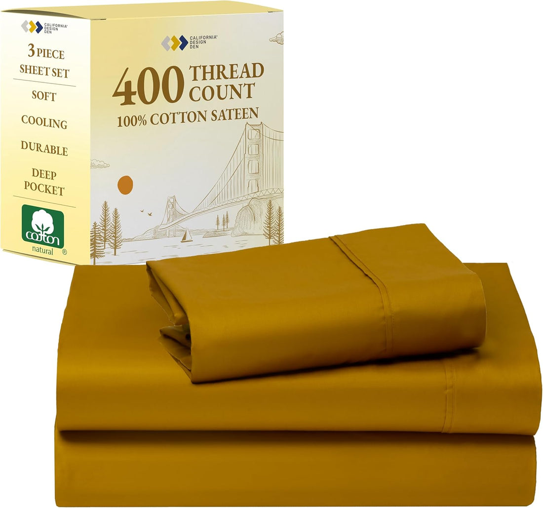 California Design Den Queen Sheets – 400 TC