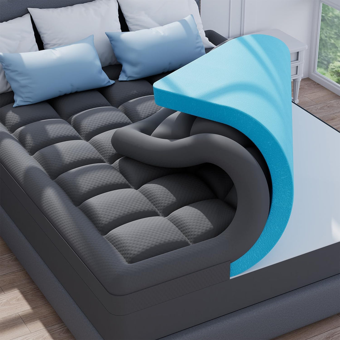 ELEMUSE 3" King Mattress Topper