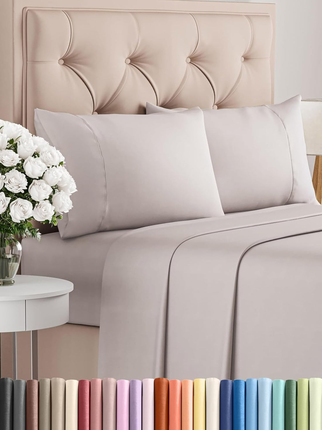 Queen 6PC Ultra Soft Sheet Set – White