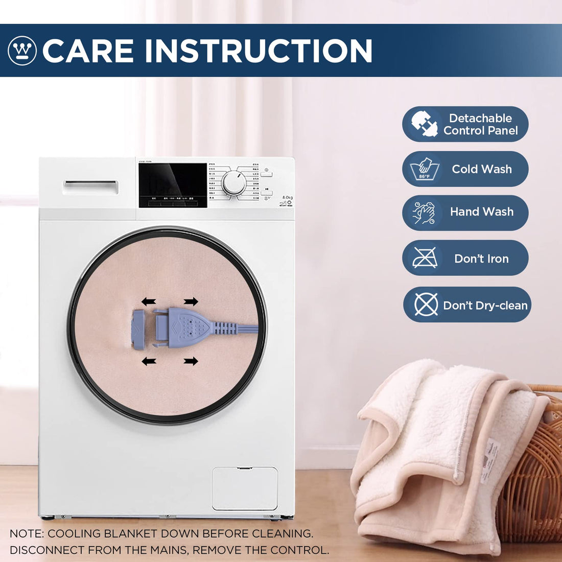 Westinghouse King Electric Blanket – Charcoal