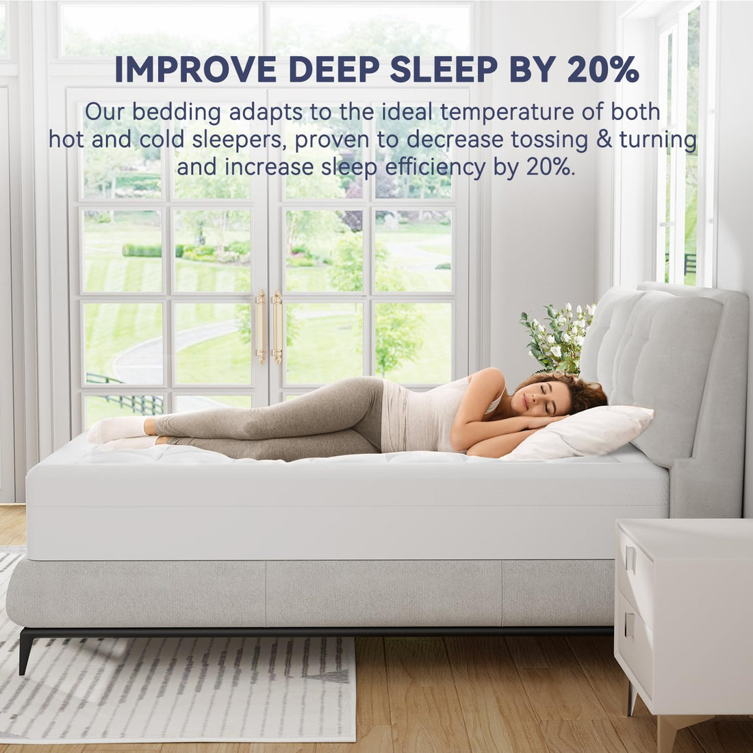 ELEMUSE 3" King Mattress Topper
