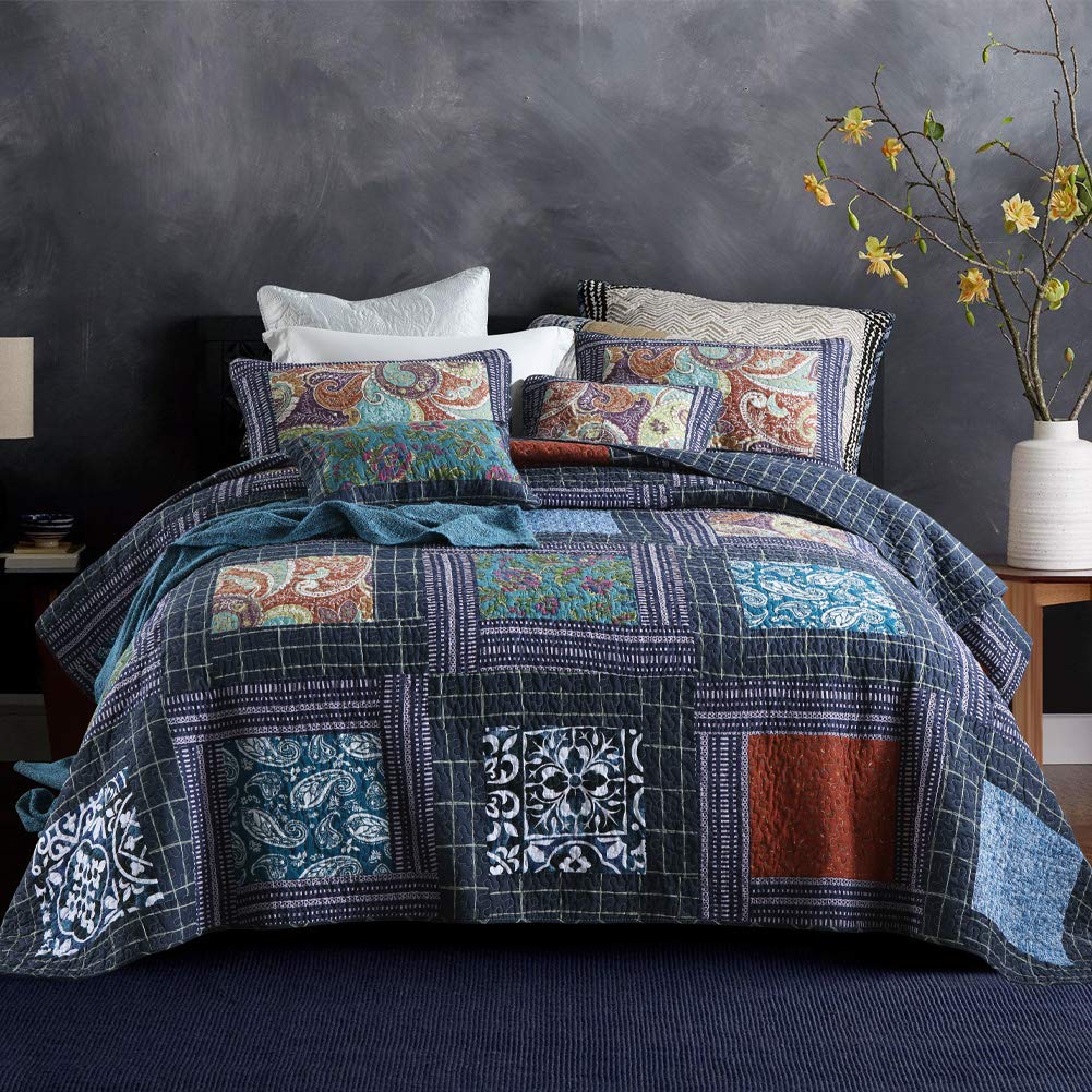 Secgo King Cotton Quilt Set