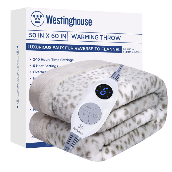 Westinghouse King Electric Blanket – Charcoal
