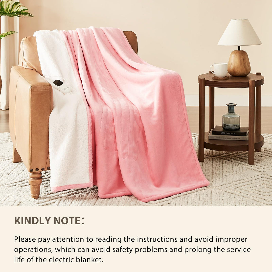 Homemate Heated Throw – 50"x60"
