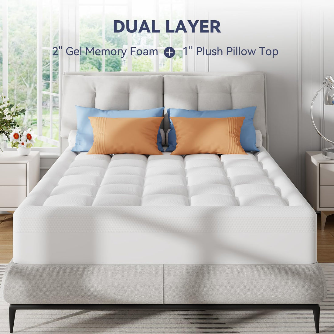 ELEMUSE 3" King Mattress Topper