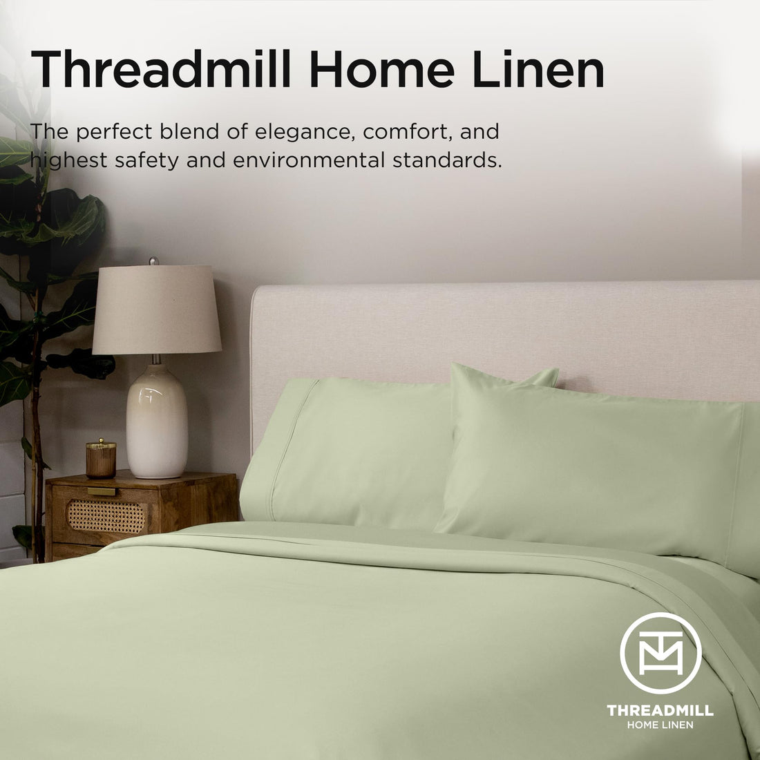 Threadmill Supima Cotton Sheet Set – King, White