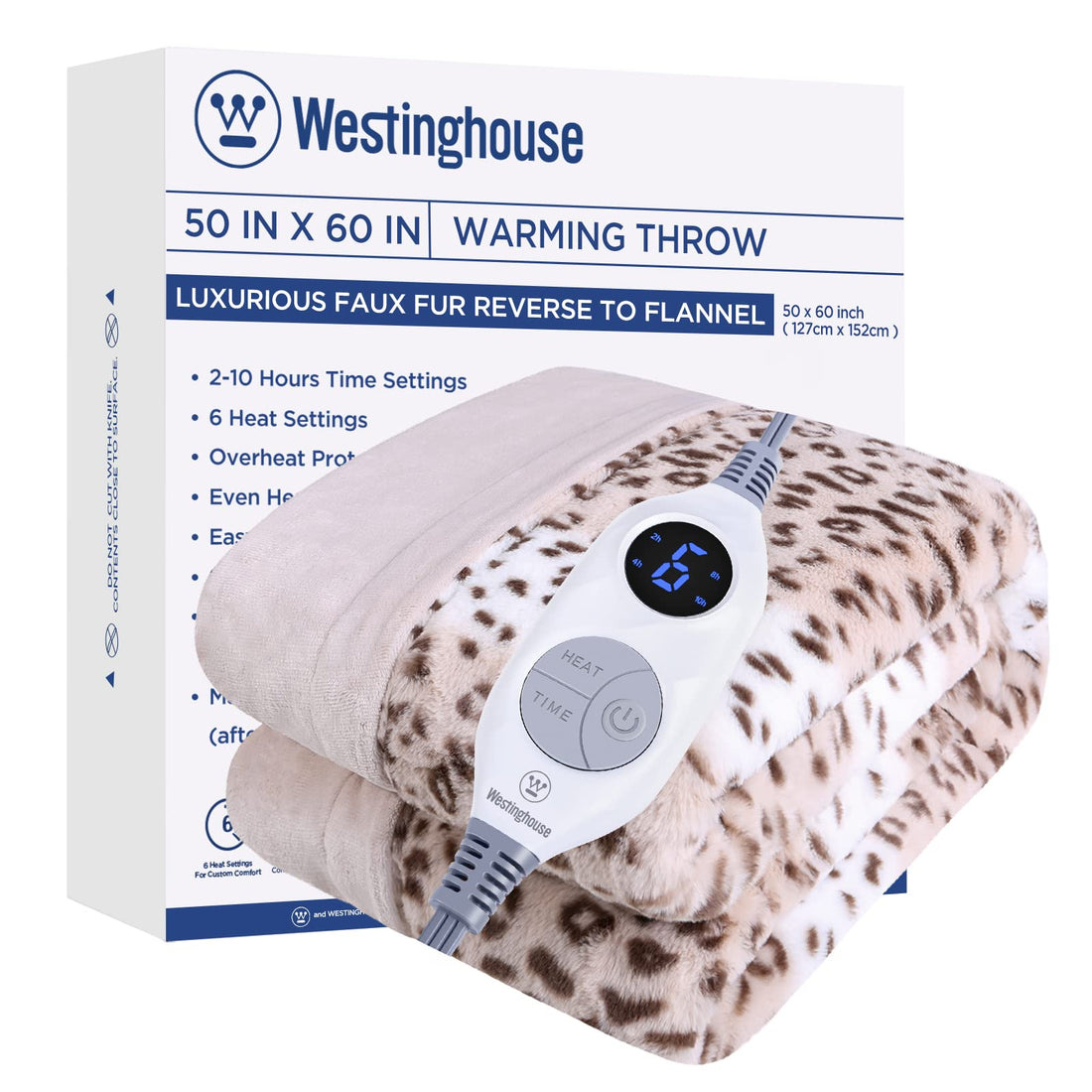 Westinghouse King Electric Blanket – Charcoal