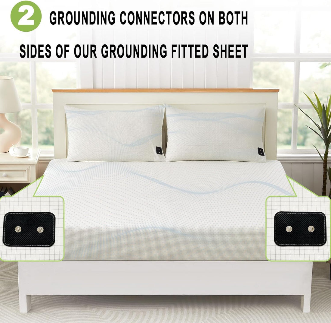 Grounding Sheets – King, Silver & Organic Cotton