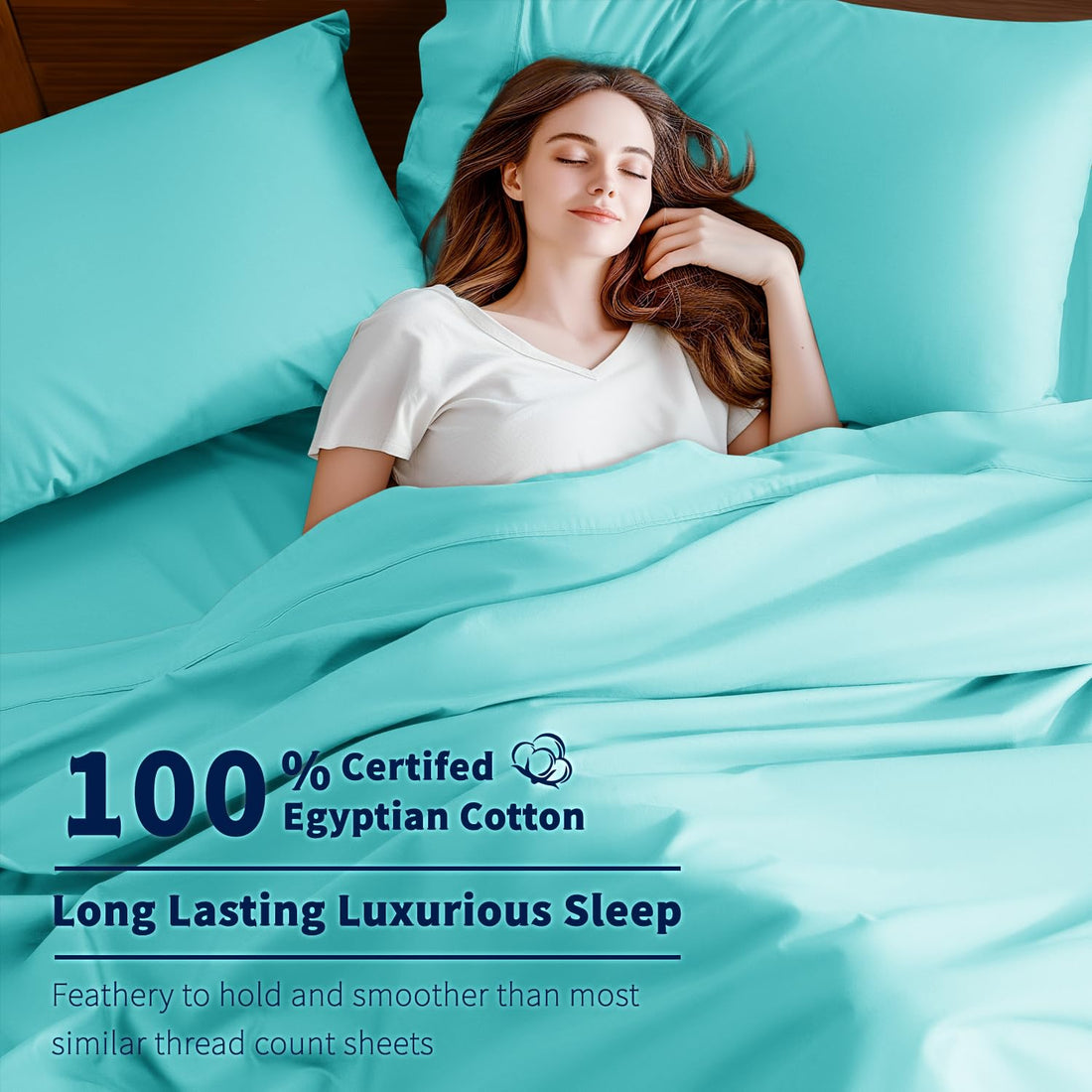 Shilucheng Egyptian Cotton Sheets – Queen