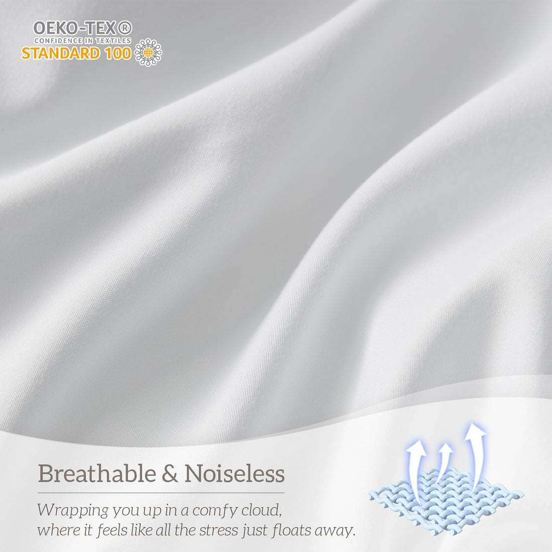Homelike Moment Queen Comforter – Reversible Grey