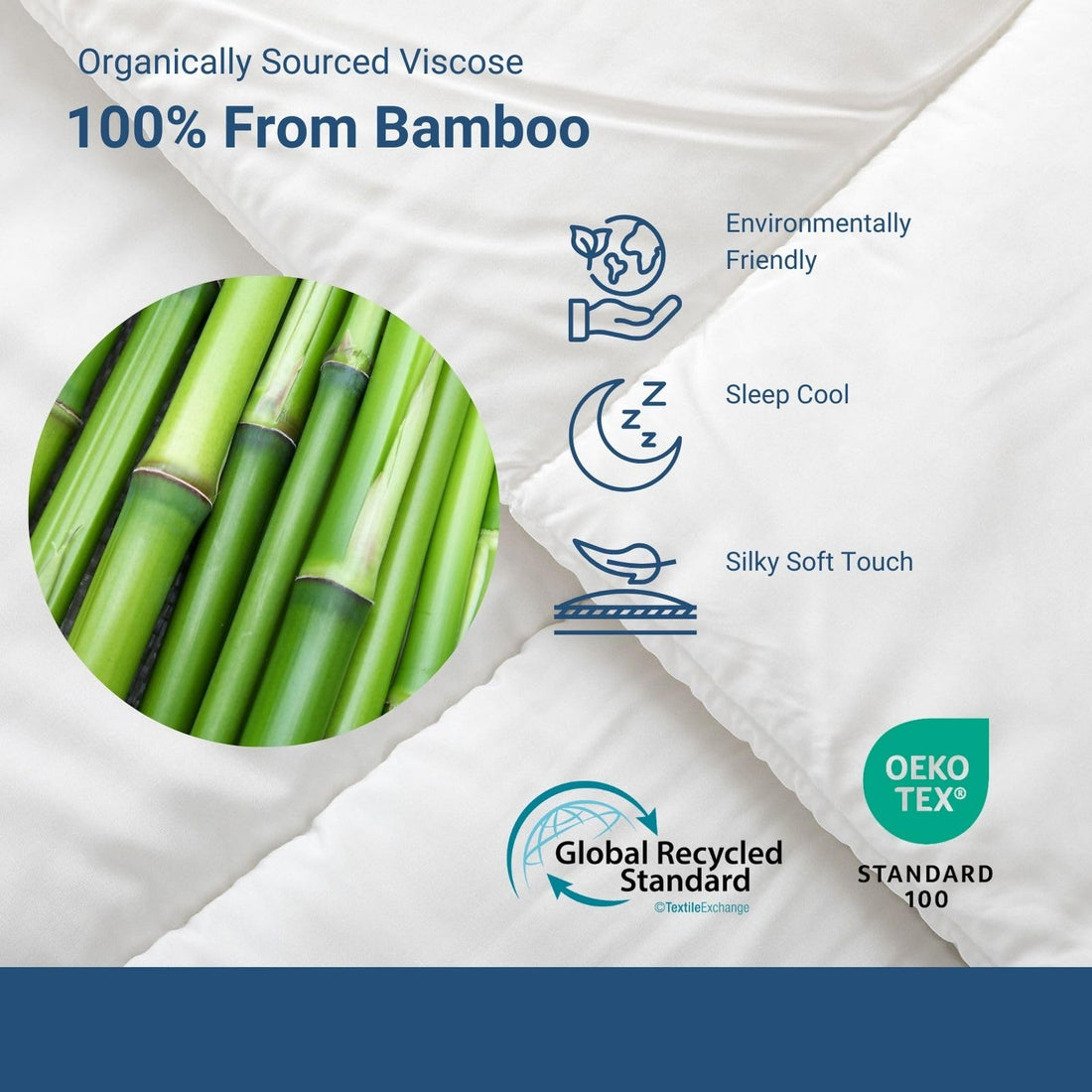 Olive + Crate Bamboo Comforter – King