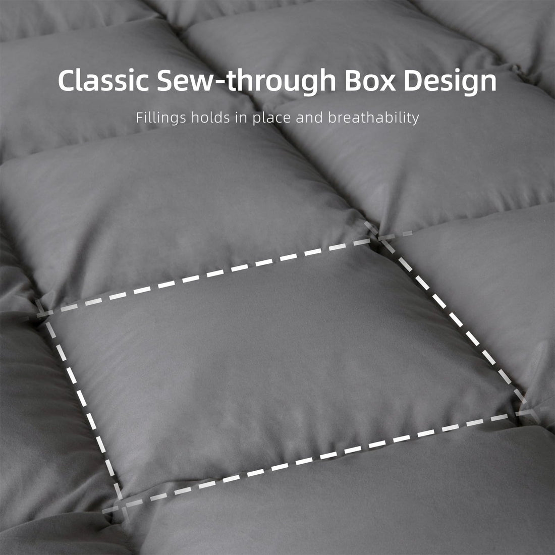 MAXICOZY King Comforter – White