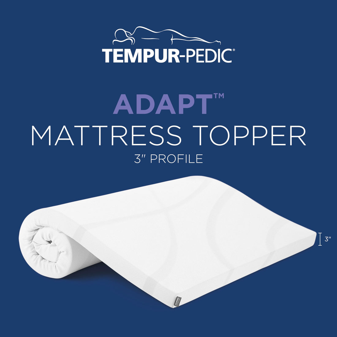 Tempur-Pedic 3" Cooling Mattress Topper – King