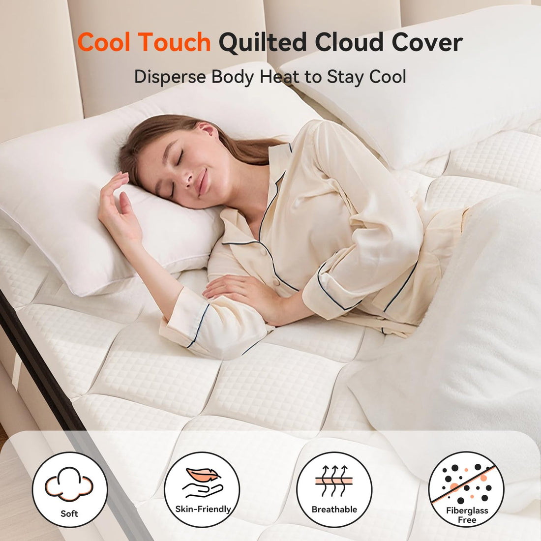 ELEMUSE 3" King Mattress Topper