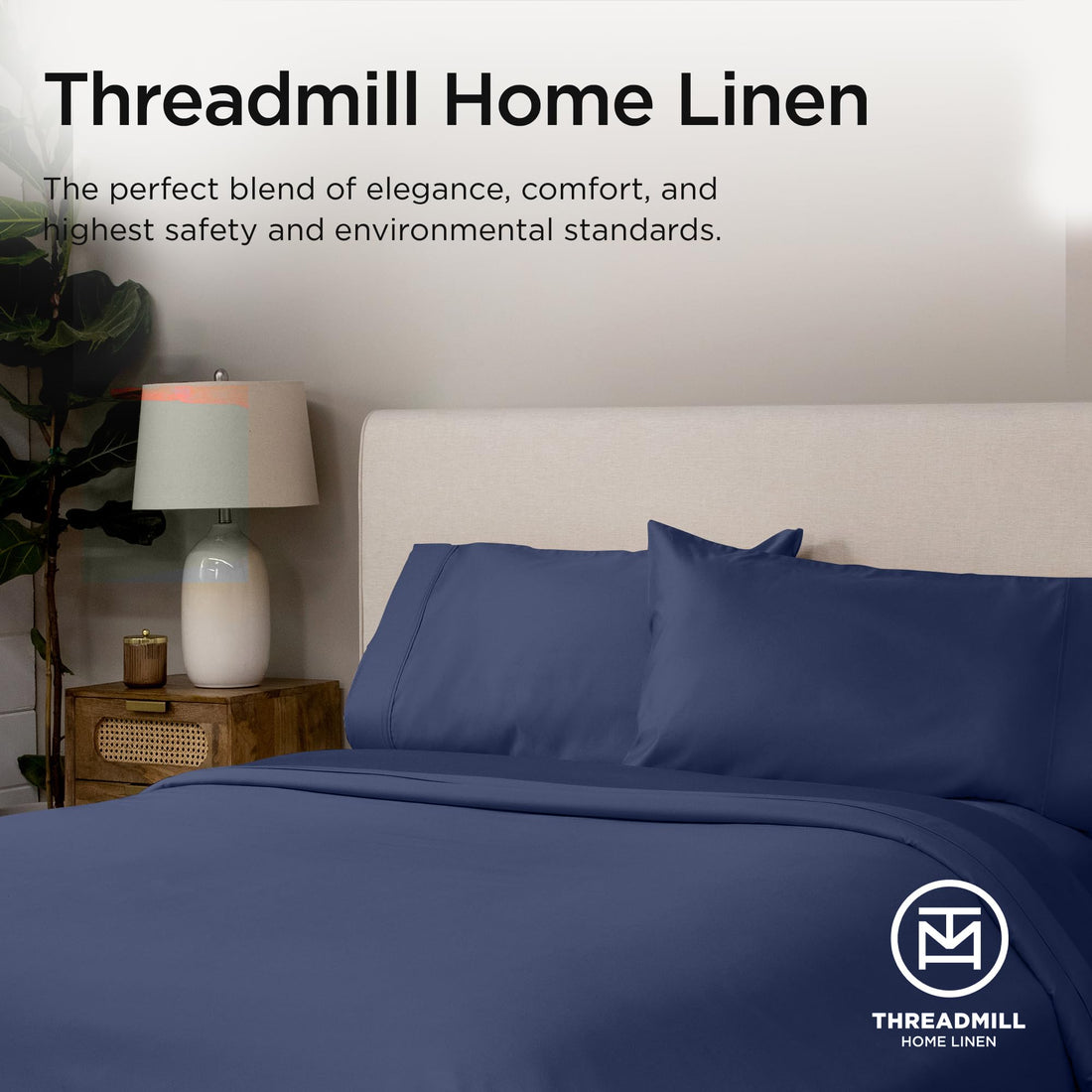 Threadmill Supima Cotton Sheet Set – Queen, White