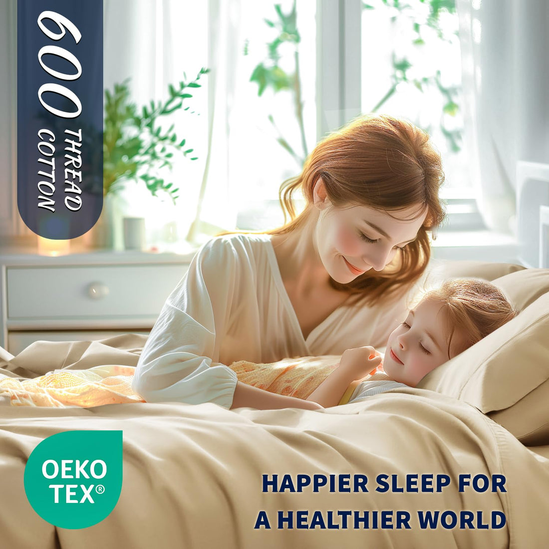 Shilucheng Egyptian Cotton Sheets – Queen
