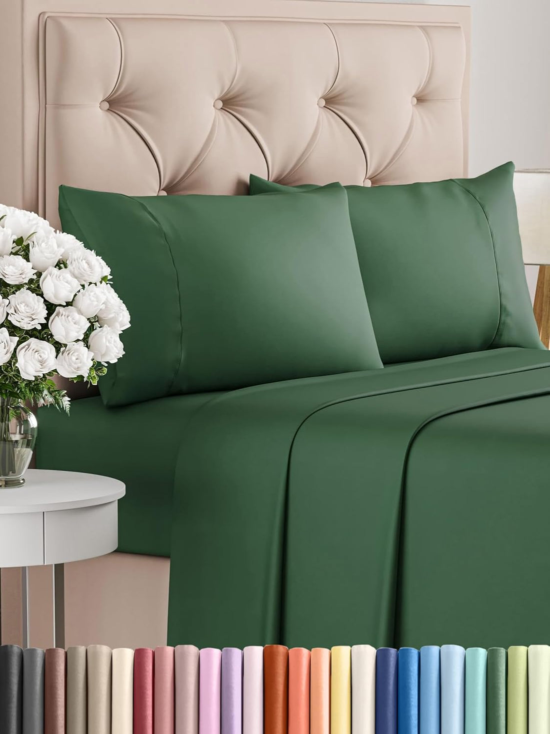 Queen 6PC Ultra Soft Sheet Set – White