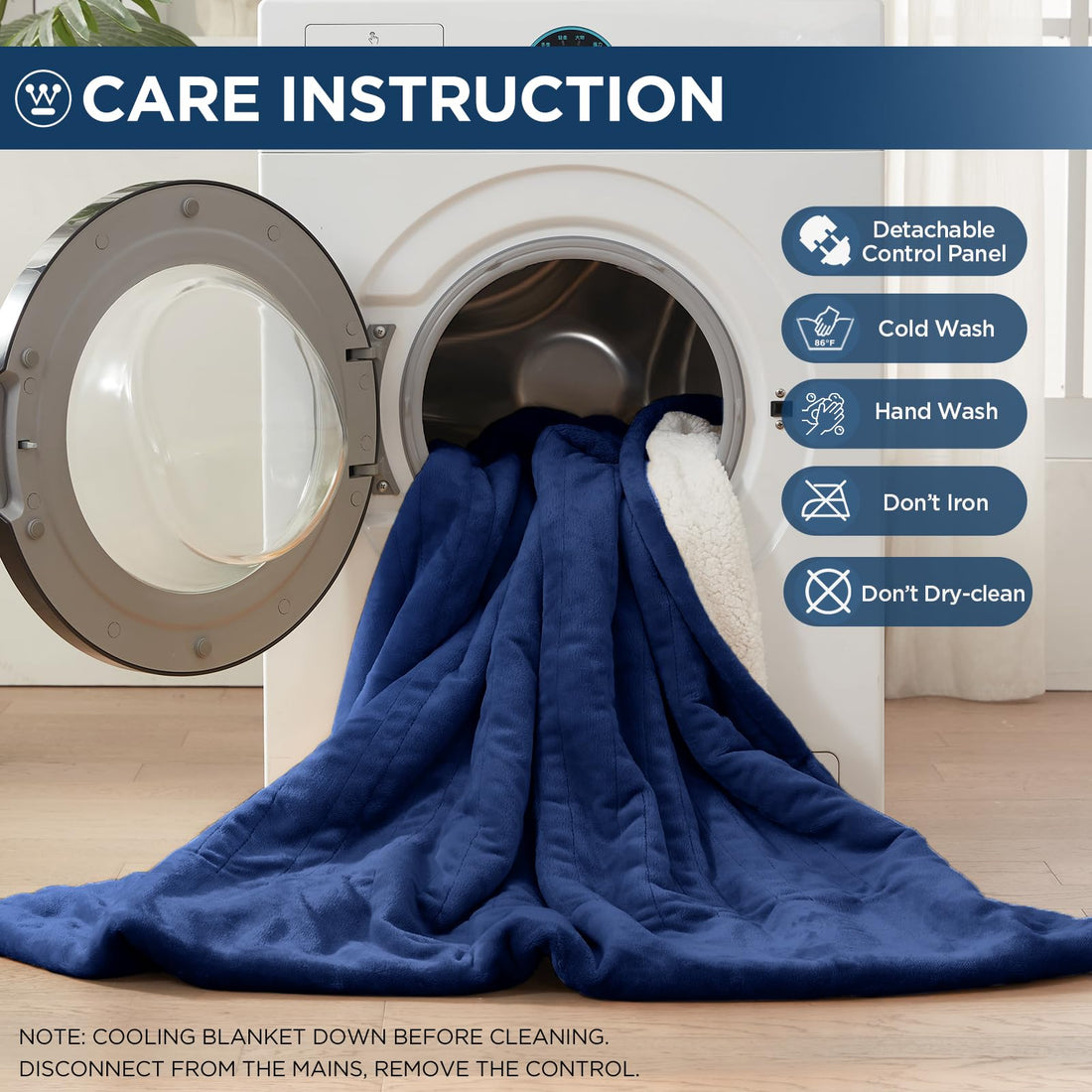 Westinghouse King Electric Blanket – Charcoal