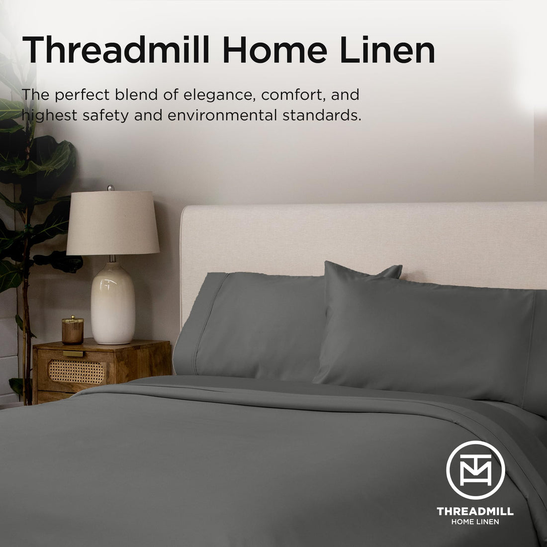 Threadmill Supima Cotton Sheet Set – Queen, White