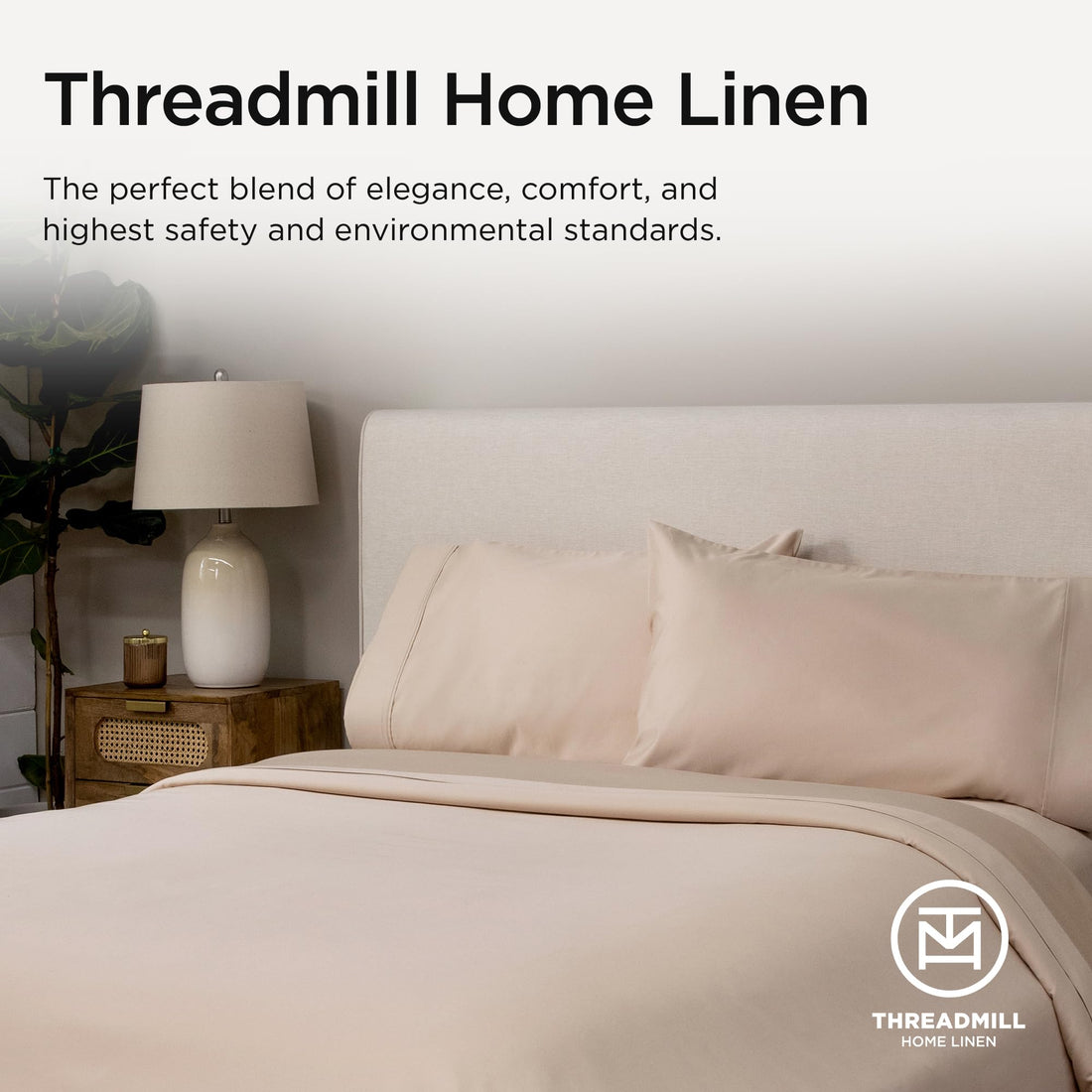 Threadmill Supima Cotton Sheet Set – Queen, White