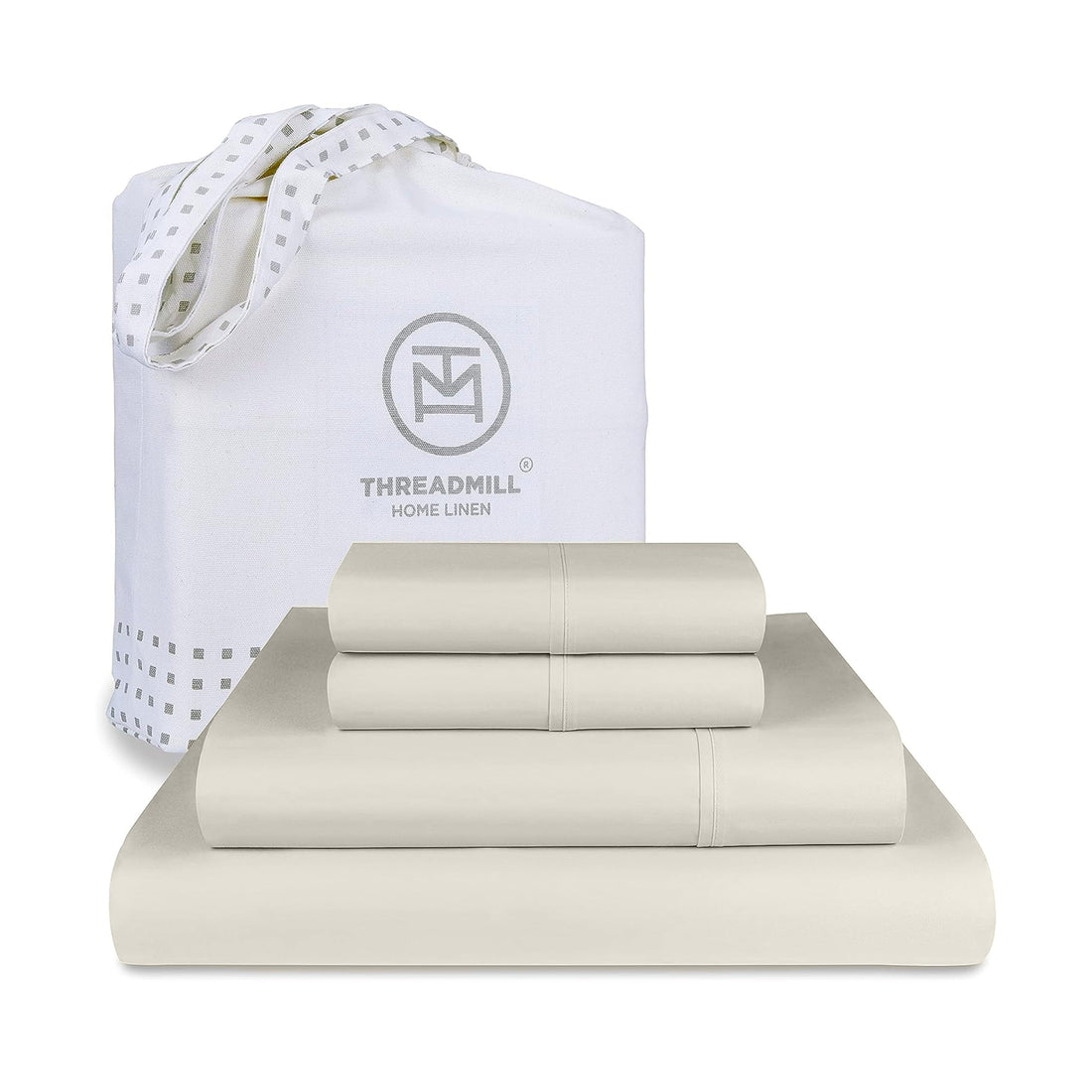 Threadmill Supima Cotton Sheet Set – King, White