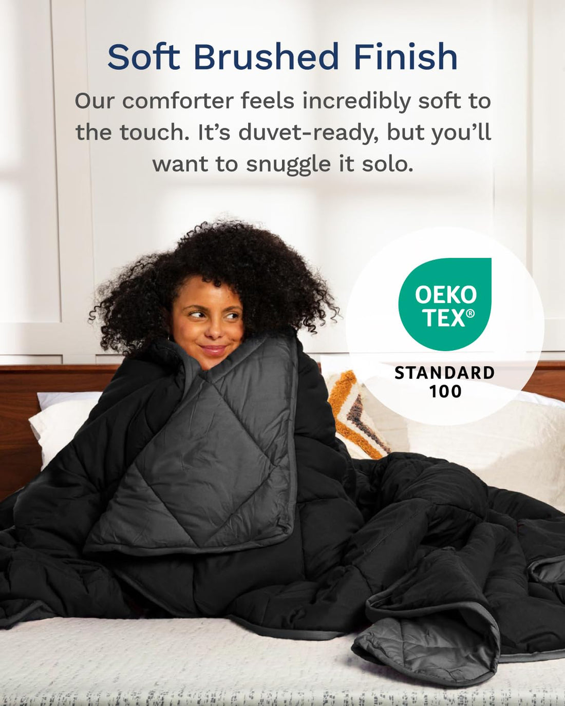 ViscoSoft Microfiber Comforter – Full Gray