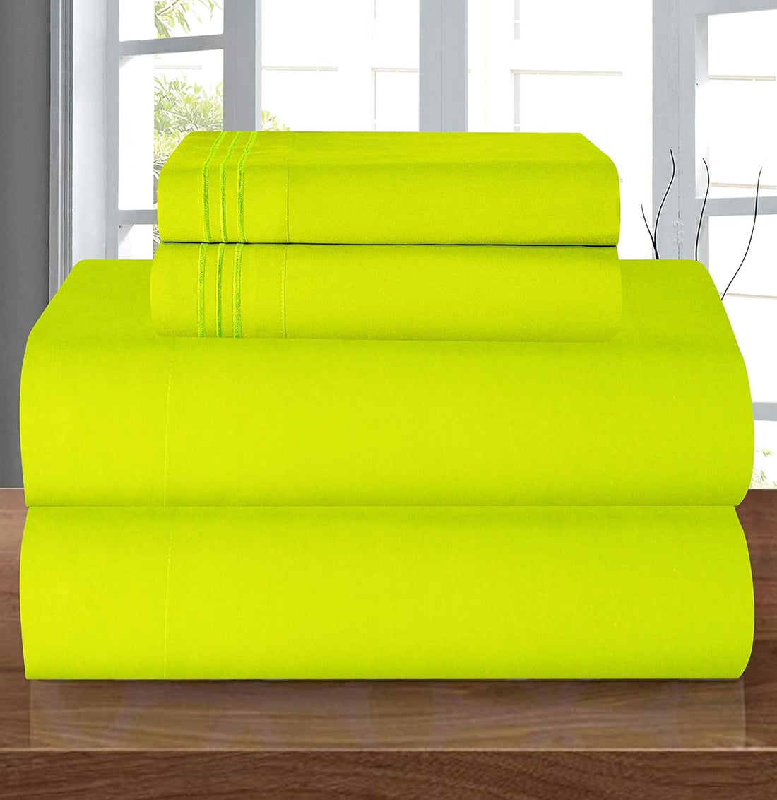 Elegant Comfort Twin Sheet Set – Grey