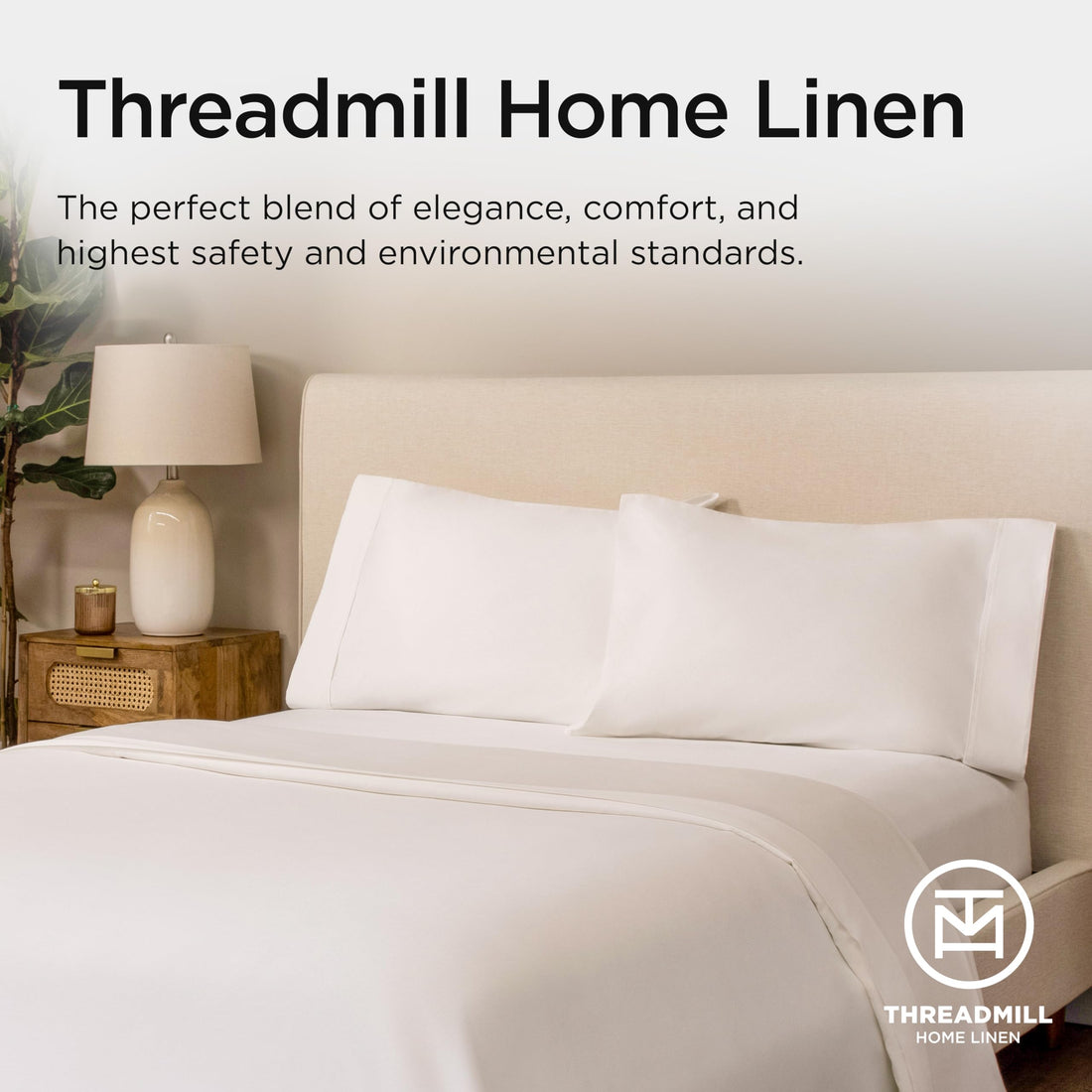Threadmill Supima Cotton Sheet Set – King, White