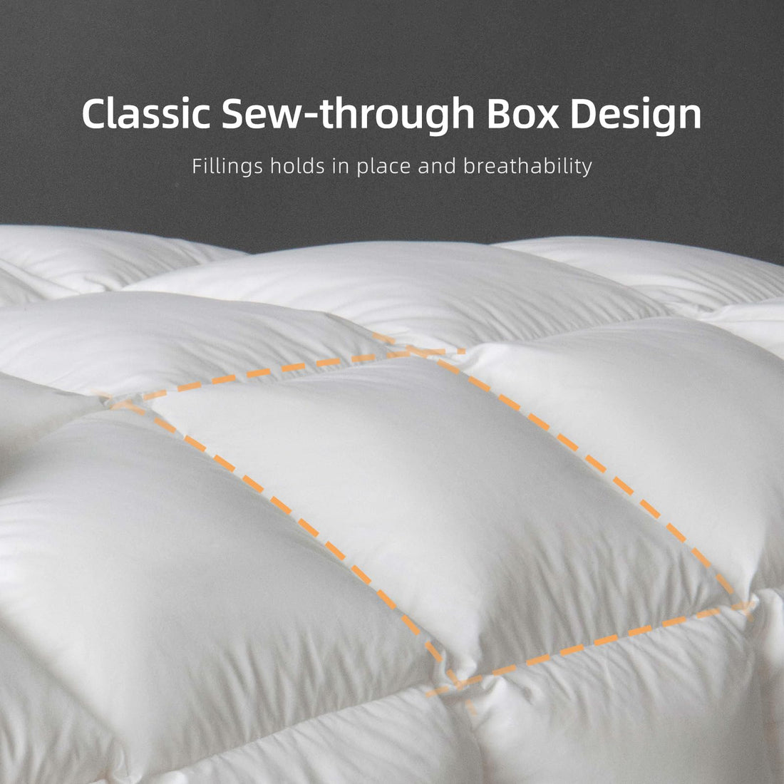 MAXICOZY King Comforter – White