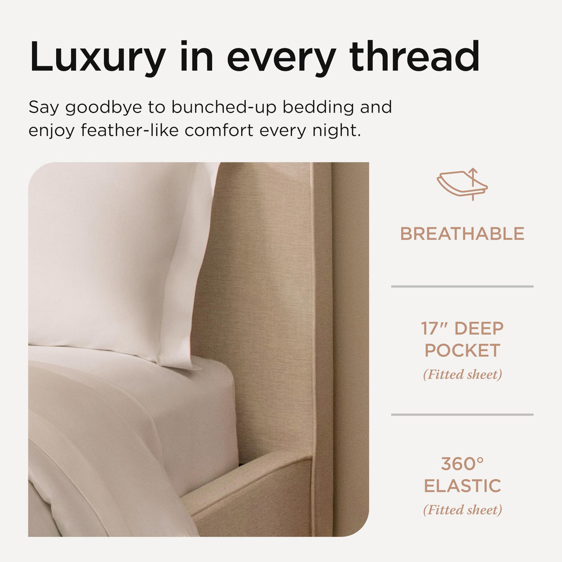 Threadmill Supima Cotton Sheet Set – King, White