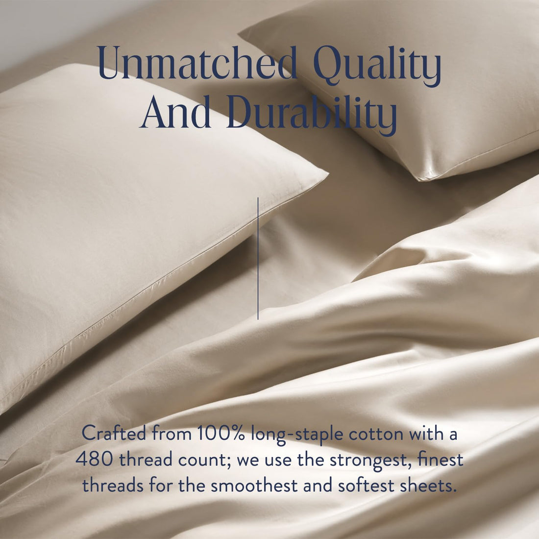 Brooklinen Sateen Sheet Set – Queen, Cream