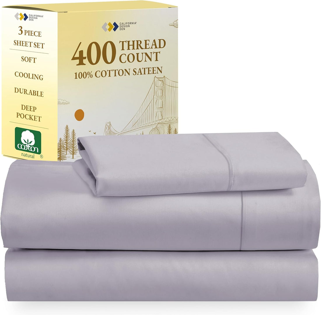California Design Den Queen Sheets – 400 TC