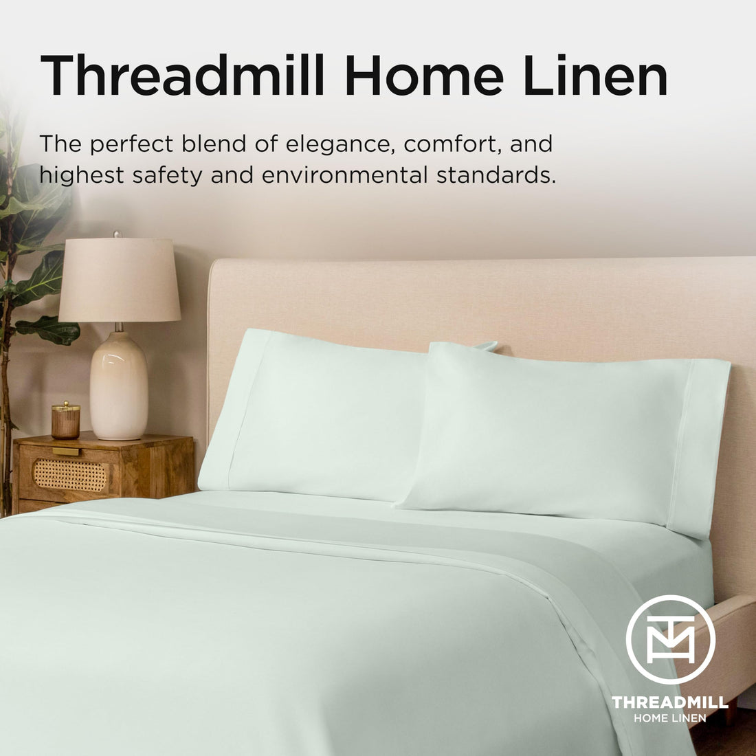 Threadmill Supima Cotton Sheet Set – King, White